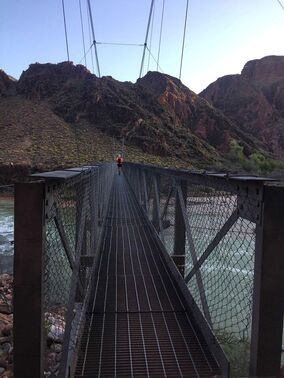 Human Powered Movement - Journal - What Does R2R2R Mean? - Grand Canyon - Bright Angel Trail Bridge