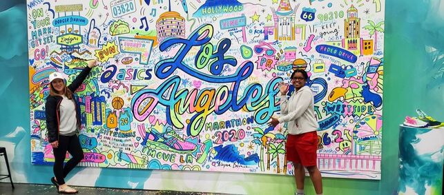 Human Powered Movement - Journal - The Power of Community - Los Angeles Marathon Expo - Wall Art