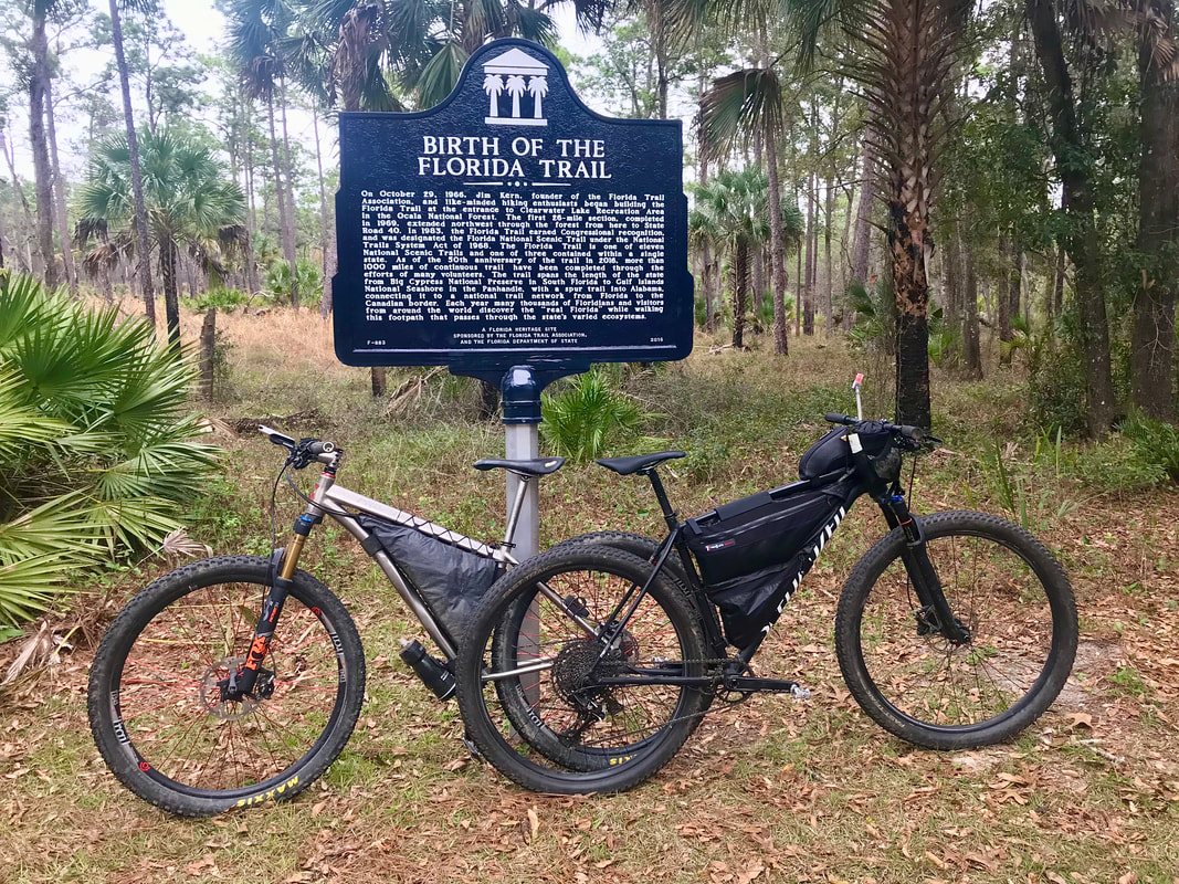 Human Powered Movement - Huracan 300 Bikepacking Route - Florida State Trail