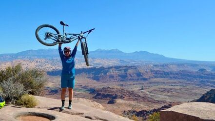 Megan Somloi - Human Powered Movement Journal Guest Contributor Mountain Biking in Arizona